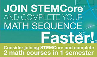 Join STEMCore and complete your math sequence faster!