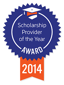 Scholarship Provider of the Year Award 2014