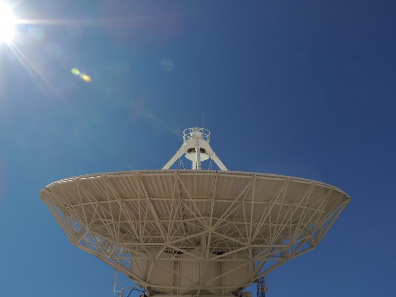 Radio telescope at VLA