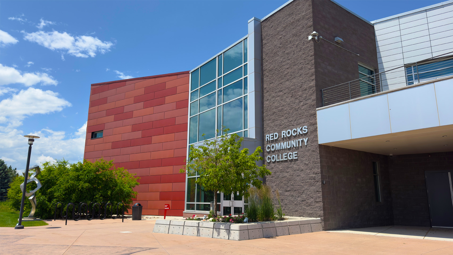 Arvada campus lecture hall entrance