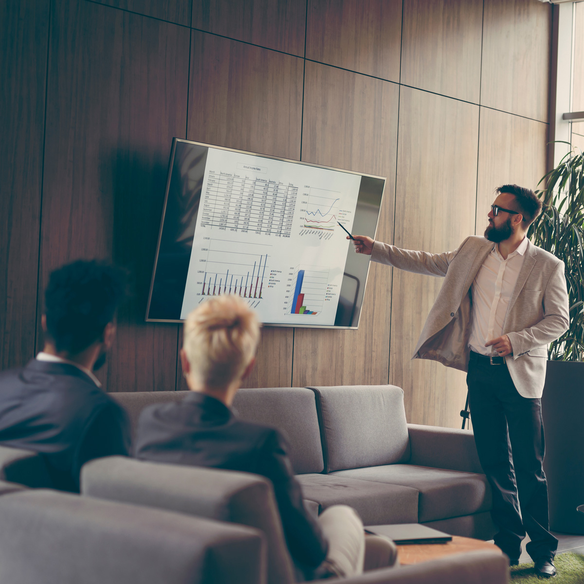 Business presentation