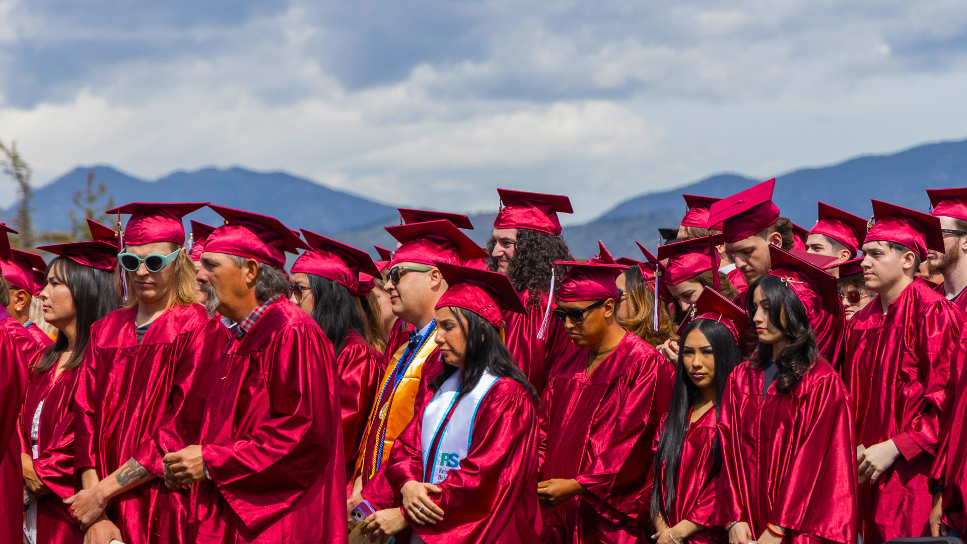 RRCC students graduating outside the Lakewood campus