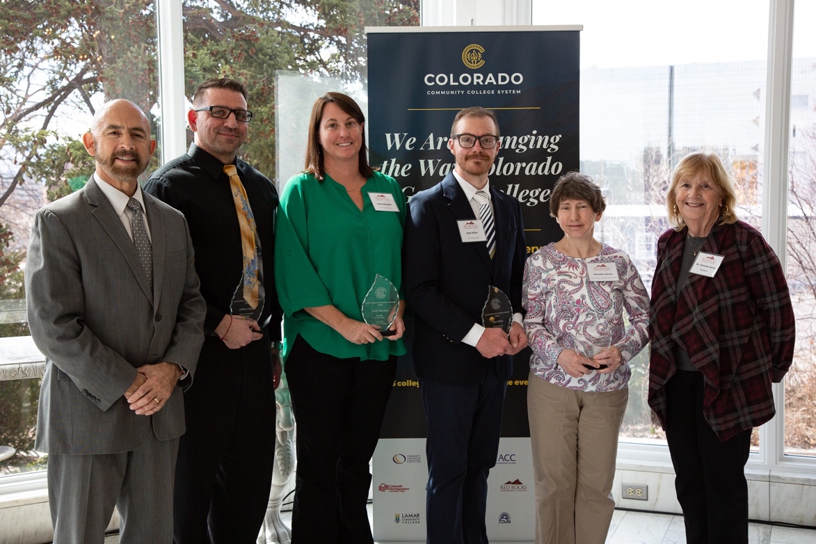 RRCC Commitment to Excellence Award Recipients