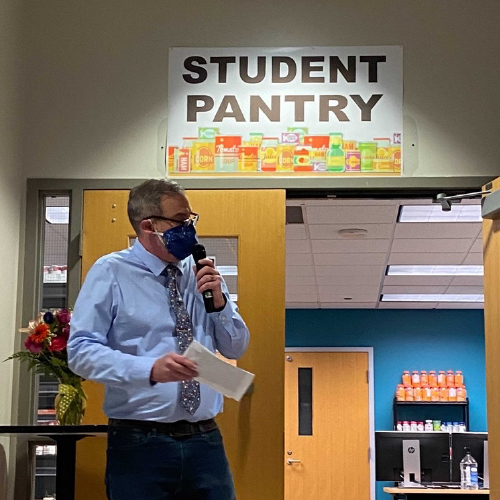 GRAND OPENINGS OF THE NEW STUDENT PANTRY AT RRCC