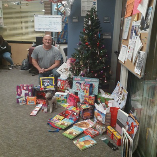 GATEWAY HOSTS TOY DRIVE FOR THE INDIAN CENTER INC.