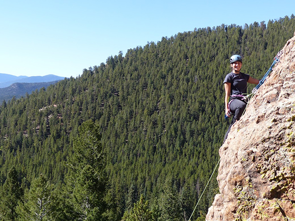 RRCC rock climbing