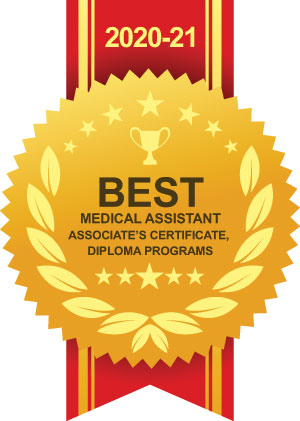 2020-2021 BEST Medical Assistant Associate's Certificate, Diploma Programs Ribbon
