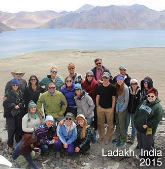 RRCC Philosophy Class studying abroad in Ladakh, India, 2015