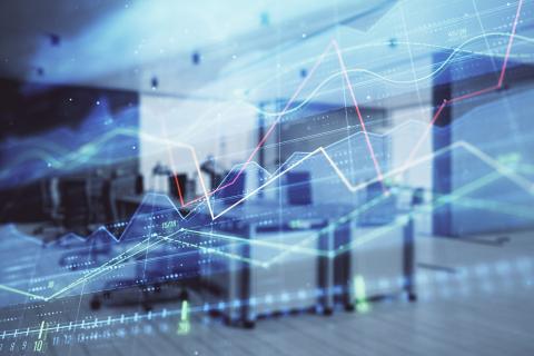 abstract photo compilation about finance