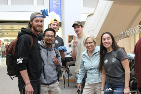 rrcc students in the Great Hall