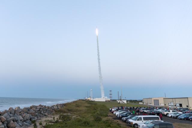 Rocket launch photo