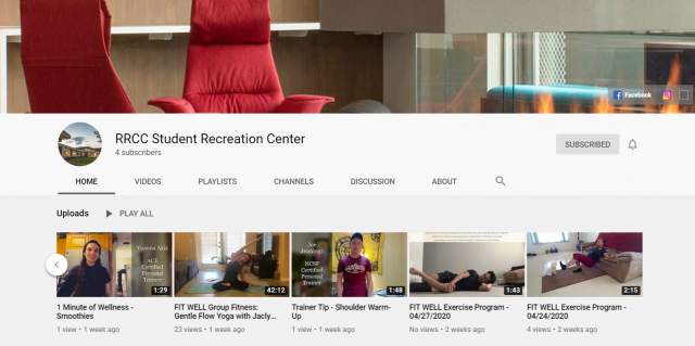 SRC YouTube Page Screenshot